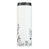 Minimale moderne flinterthermale trommel thermosbeker (Achterkant)