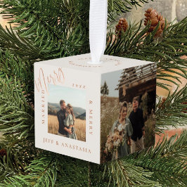 Minimale moderne foto's met gehuwd en vermakelijk  decoratie