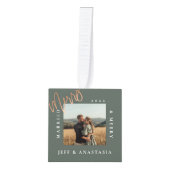 Minimale moderne foto's met gehuwd en vermakelijk  decoratie (Voorkant)