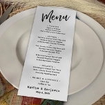 Minimale moderne gebruiksvriendelijke typografie menu<br><div class="desc">Het onderscheid tussen deze suite is het gevolg van het moderne handschrift dat wordt gebruikt voor accentuitingen. In dit specifieke stuk, werd dit casual lettertype gebruikt om grafisch te creëer die eenvoudig "Menu"bij de bovenkant leest. Gebruik de velden sjabloon om je persoonlijke gegevens toe te voegen. De achtergrond kan worden...</div>