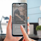 Minimale moderne gegevens over fotobruiloft in één kaart