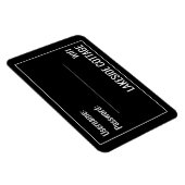 Minimale moderne gevaccineerde wifi magneet (Rechterzijde)