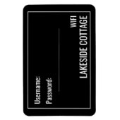 Minimale moderne gevaccineerde wifi magneet (Verticaal)