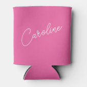 Minimale moderne grafische kalligrafie Naam Hot Pi Blikjeskoeler (Voorkant)