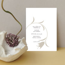 Minimale moderne greige & espresso bloem