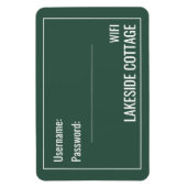 Minimale moderne groene ventilatiehal Wifi Magneet (Verticaal)