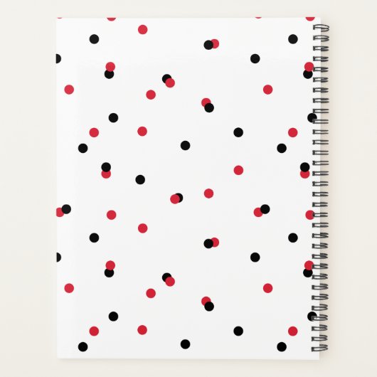 Minimale moderne hartfunctie - bruiloft planner (Achterkant)