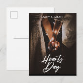 Minimale Moderne Ik hou van je foto's die Briefkaa Briefkaart (Voorkant / Achterkant)