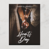 Minimale Moderne Ik hou van je foto's die Briefkaa Briefkaart (Voorkant)