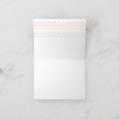 minimale, moderne kerst feestdagen kaart (Binnen)