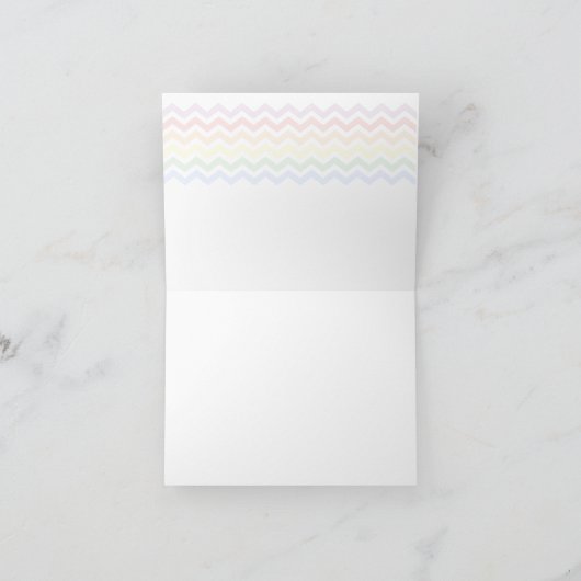 minimale, moderne kerst feestdagen kaart (Binnen)