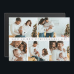 Minimale moderne kerstfamilieportretten Collage Magnetische Uitnodiging<br><div class="desc">Deel uw gekoesterde vakantiefoto's met deze eenvoudige minimalistische moderne kerstfamilieportretten Collage Magnetische Kaart met enveloppen. Met een schoon, modern ontwerp, benadrukt deze kaart uw favoriete familieportretten in een stijlvolle collage, perfect voor het verspreiden van vakantiegeloof. De magnetische functie stelt ontvangers in staat om het gemakkelijk weer te geven, waardoor uw...</div>