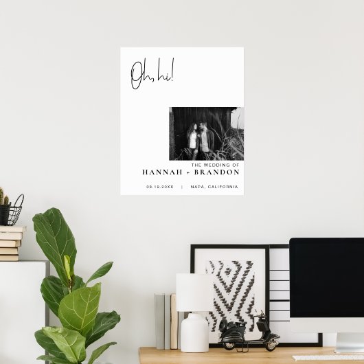 Minimale moderne klassieke typografie poster (Thuiskantoor)