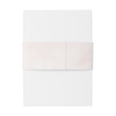 Minimale moderne legante bruiloft uitnodigingen wikkel (Achterkant Voorbeeld)