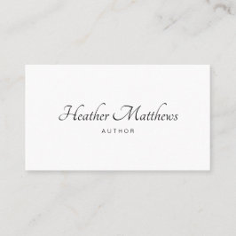 Minimale moderne legante professional visitekaartje