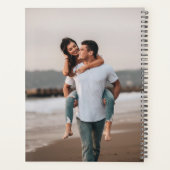 Minimale moderne Lijst bruiloft Planner 2 foto (Achterkant)