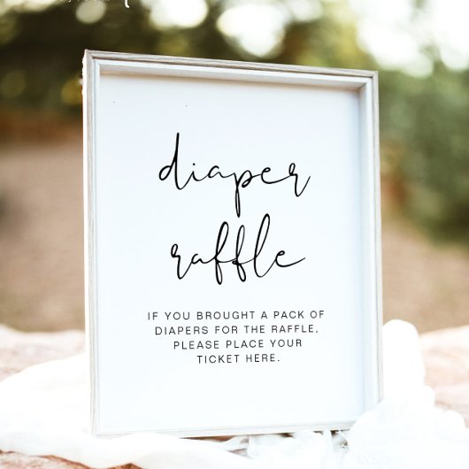 Minimale moderne mobiele wielslik van ADELLA Poster