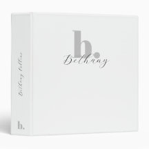 Minimale moderne monogram scriptnaam