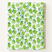 Minimale moderne Notitieboek van fruit (Achterkant)