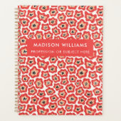 Minimale Moderne Planner van Bloemen (Voorkant)