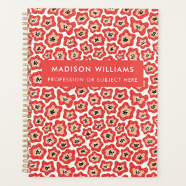 Minimale Moderne Planner van Bloemen