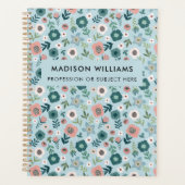 Minimale Moderne Planner van Bloemen (Voorkant)