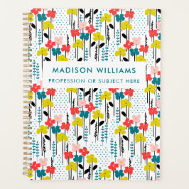 Minimale Moderne Planner van Bloemen