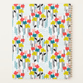 Minimale Moderne Planner van Bloemen (Achterkant)