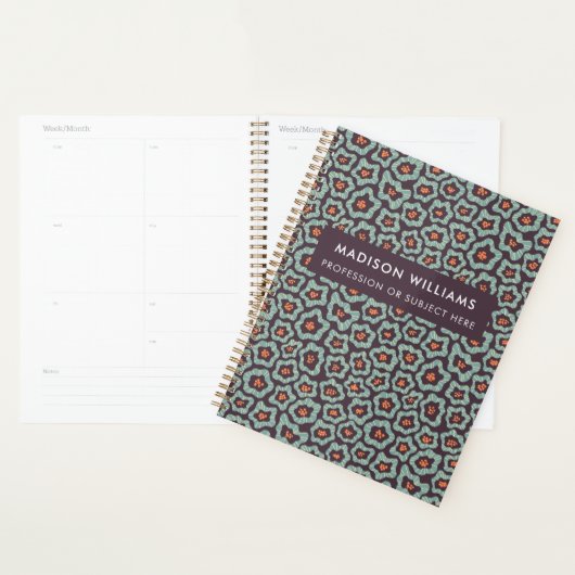 Minimale Moderne Planner van Bloemen (Display)