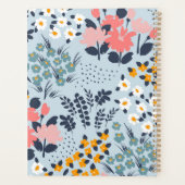 Minimale Moderne Planner van Bloemen (Achterkant)