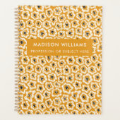 Minimale Moderne Planner van Bloemen (Voorkant)