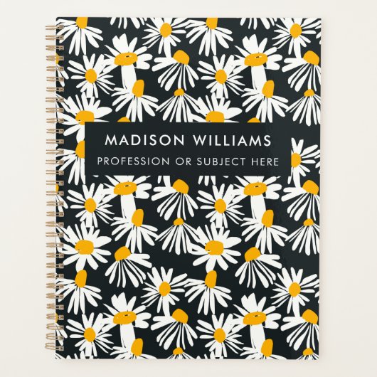 Minimale Moderne Planner van Bloemen (Voorkant)