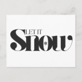Minimale Moderne Prettig Kerstfeest Briefkaart (Voorkant)