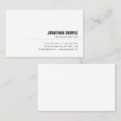 Minimale, moderne, professionele, elegante Smart P Visitekaartje (Voorkant / Achterkant)