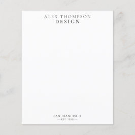 Minimale moderne professionele kantoorbenodigdhede