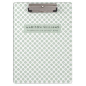 Minimale moderne puntklembord klembord (Voorkant)