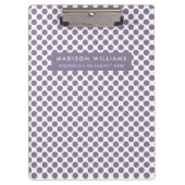 Minimale moderne puntklembord klembord (Voorkant)