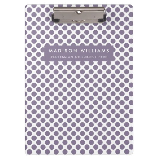 Minimale moderne puntklembord klembord (Voorkant)