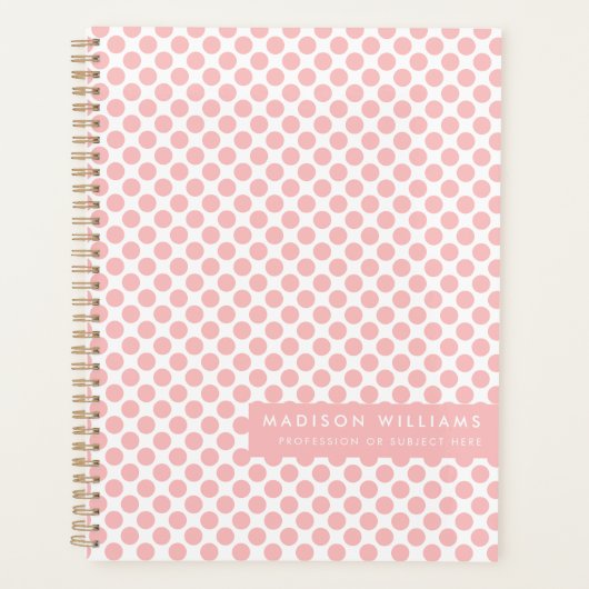 Minimale moderne puntkomma planner (Voorkant)