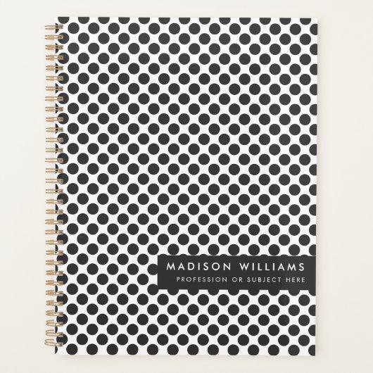 Minimale moderne puntplanner planner (Voorkant)