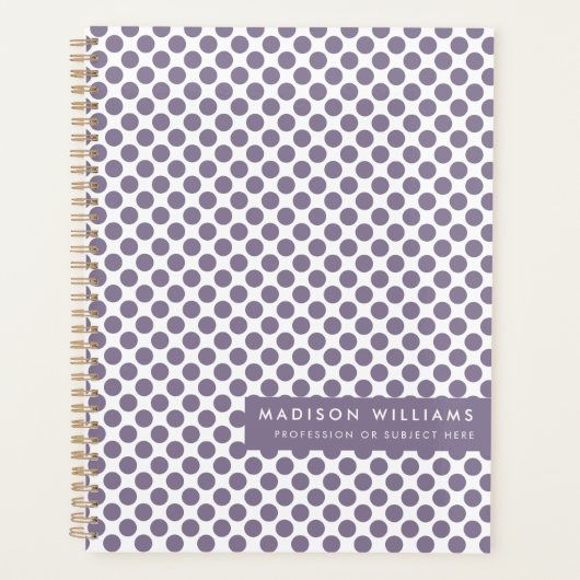 Minimale moderne puntplanner planner (Voorkant)