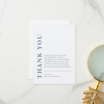 Minimale moderne QR-code blauw & wit bruiloft