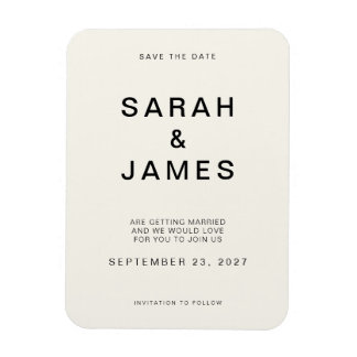 Minimale moderne ridder sparen de Datum Magneet