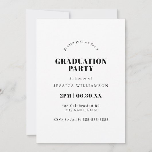 Minimale moderne roze fotograafpartij kaart (Achterkant)