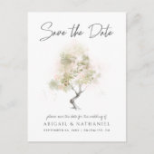 Minimale moderne save-the-datekaart aankondigingskaart (Voorkant)