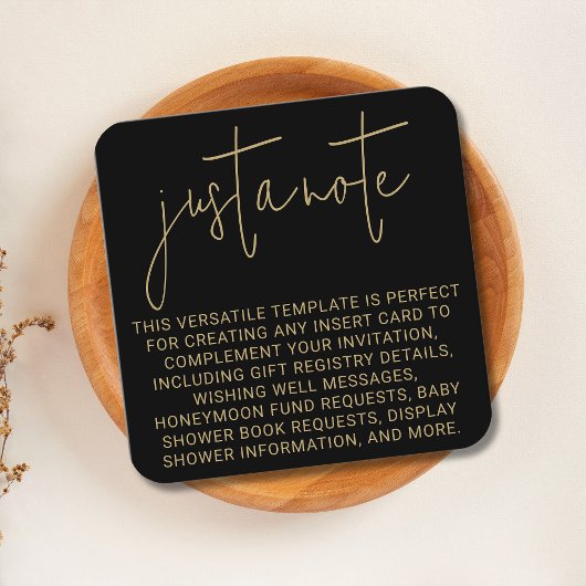 Minimale moderne stijlvolle eenvoudige slechts een informatiekaartje