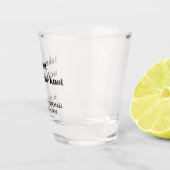 Minimale moderne tijd hebben we het niet huwelijk  shot glas (Rechts)