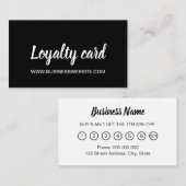 Minimale moderne trendy-trouwerekkaart visitekaartje (Voorkant / Achterkant)