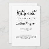 Minimale moderne Typografie Pan Inv Kaart (Voorkant / Achterkant)