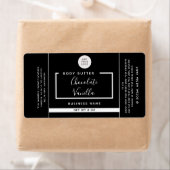 Minimale moderne typografie zwart logo l etiket (Insitu)